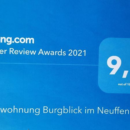 Ferienwohnung Burgblick Im Neuffener Tal Mit Sauna Und Wallbox Frickenhausen  Экстерьер фото